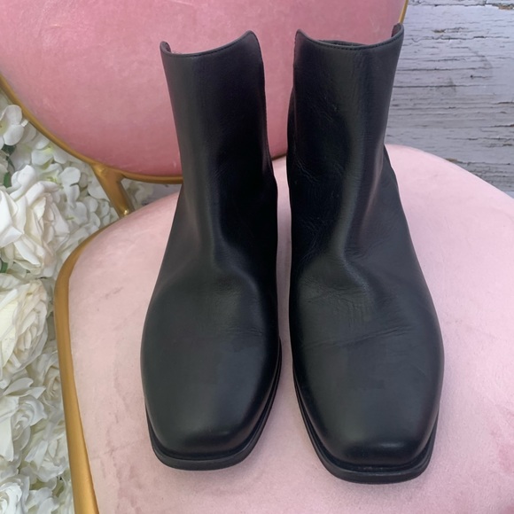 🚫 SOLD Max Mara Flat Leather booties - 40 - Picture 2 of 5